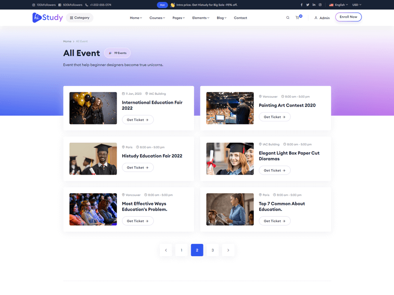 Progress Dashboard Layout